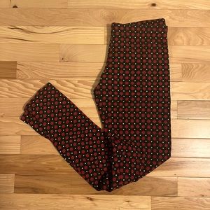 Patterned Fleece Leggings